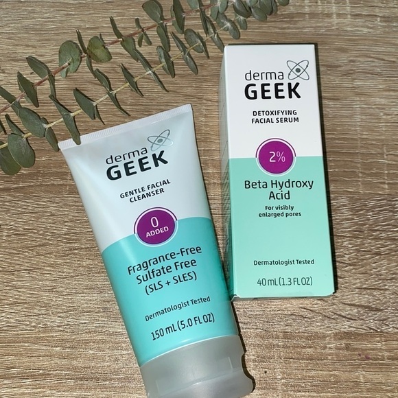 Derma Geek cleanser &‎ beta hydroxy acid detoxifying NEW sealed - Picture 1 of 8